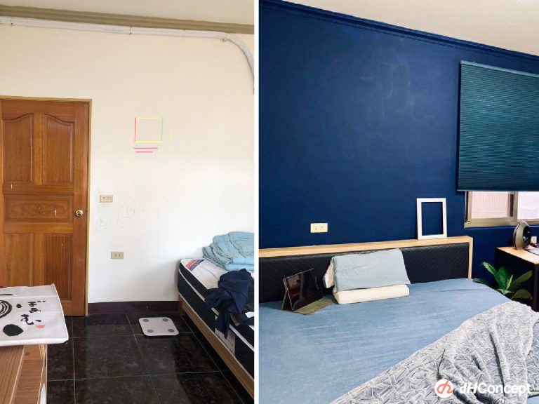 二十年老宅臥室空間DIY改造，將回憶中的sharing house氛圍帶回來