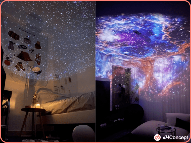 超浪漫、夢幻銀河燈 打開它讓空間氛圍感爆棚