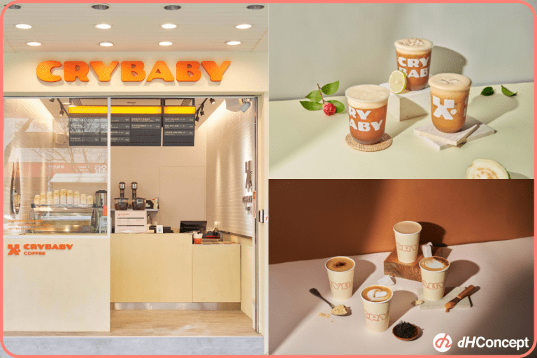 超可愛奶油韓系咖啡廳「Crybaby Coffee」多款特調必喝！