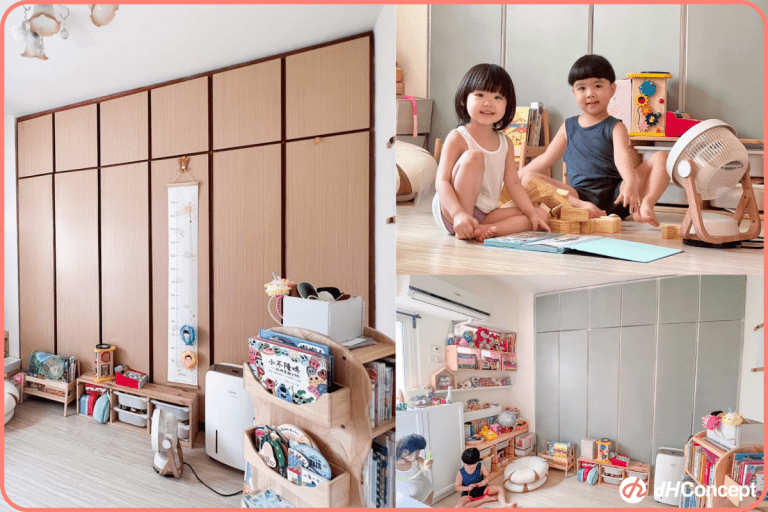 創作者分享｜小廚娘：用色彩切割空間， 成功改造兒童遊戲室