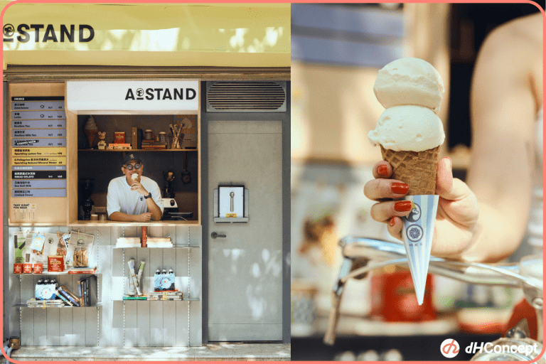 台北最美外帶咖啡店 A STAND x 蜷尾家  倒數四週推台北限定焦糖爆米花口味冰淇淋！