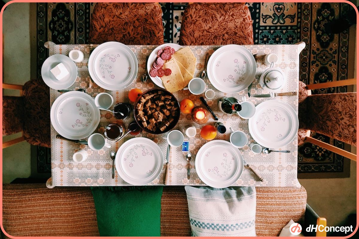 利用現有的餐具器皿就能打造出餐桌上的儀式感。