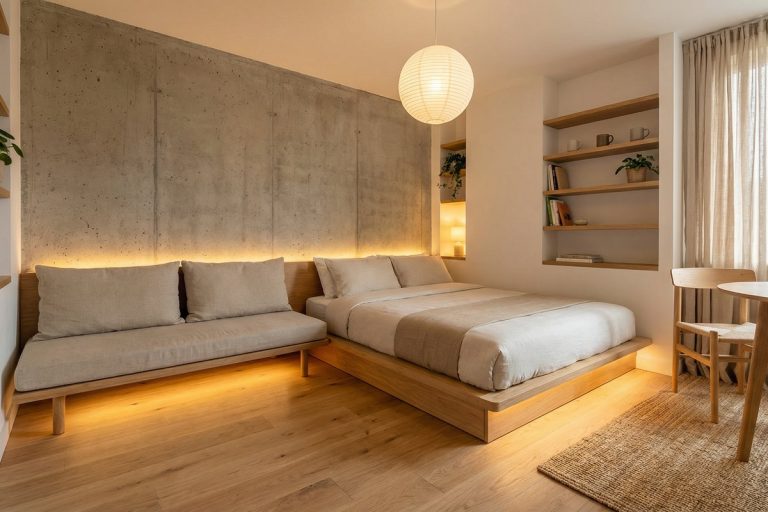 工程師的 15 坪水泥地，怎麼變成無印風溫暖新家？｜歐巴地板北歐淺橡真實案例