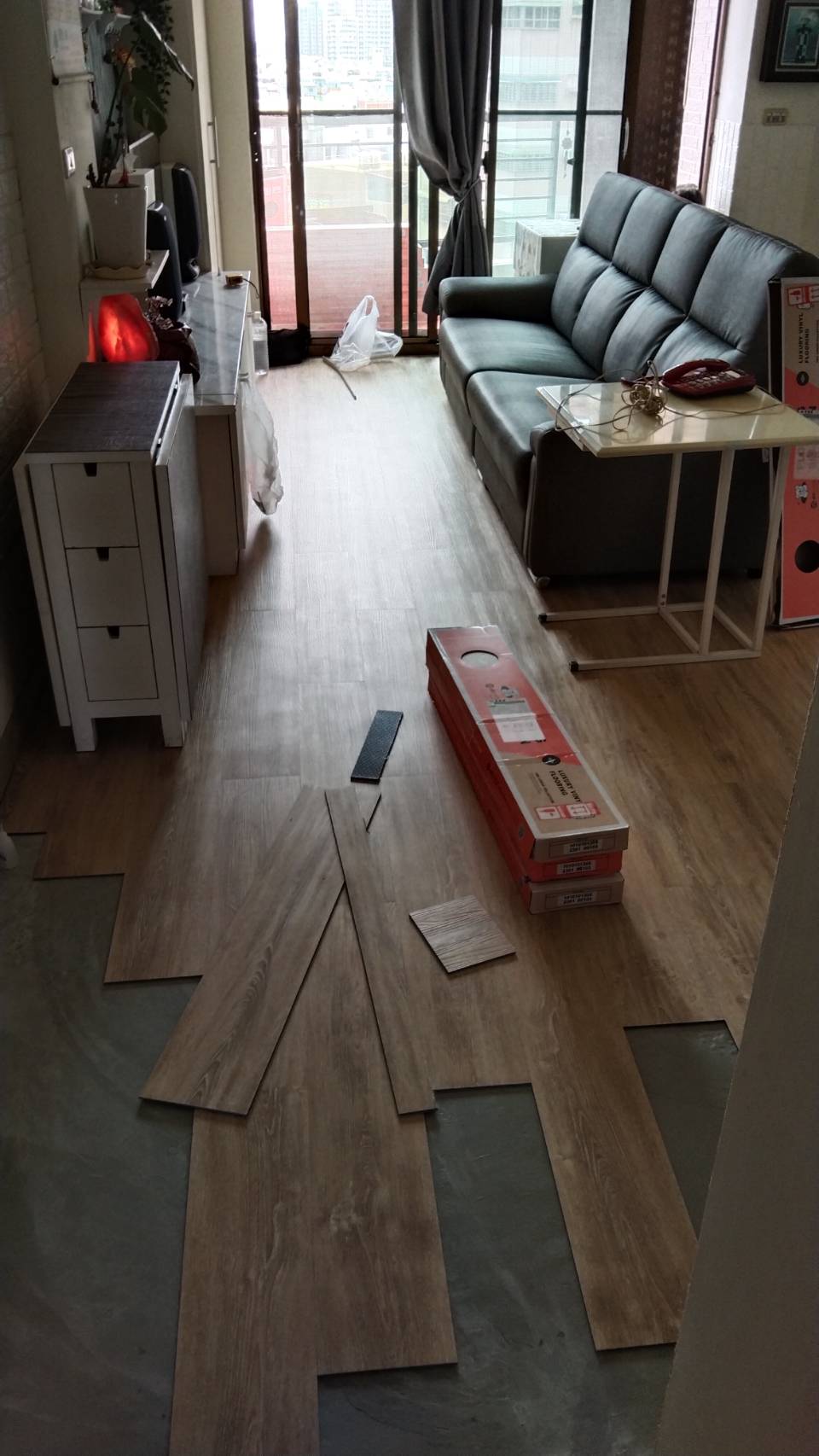 波西米紋歐巴地板案例