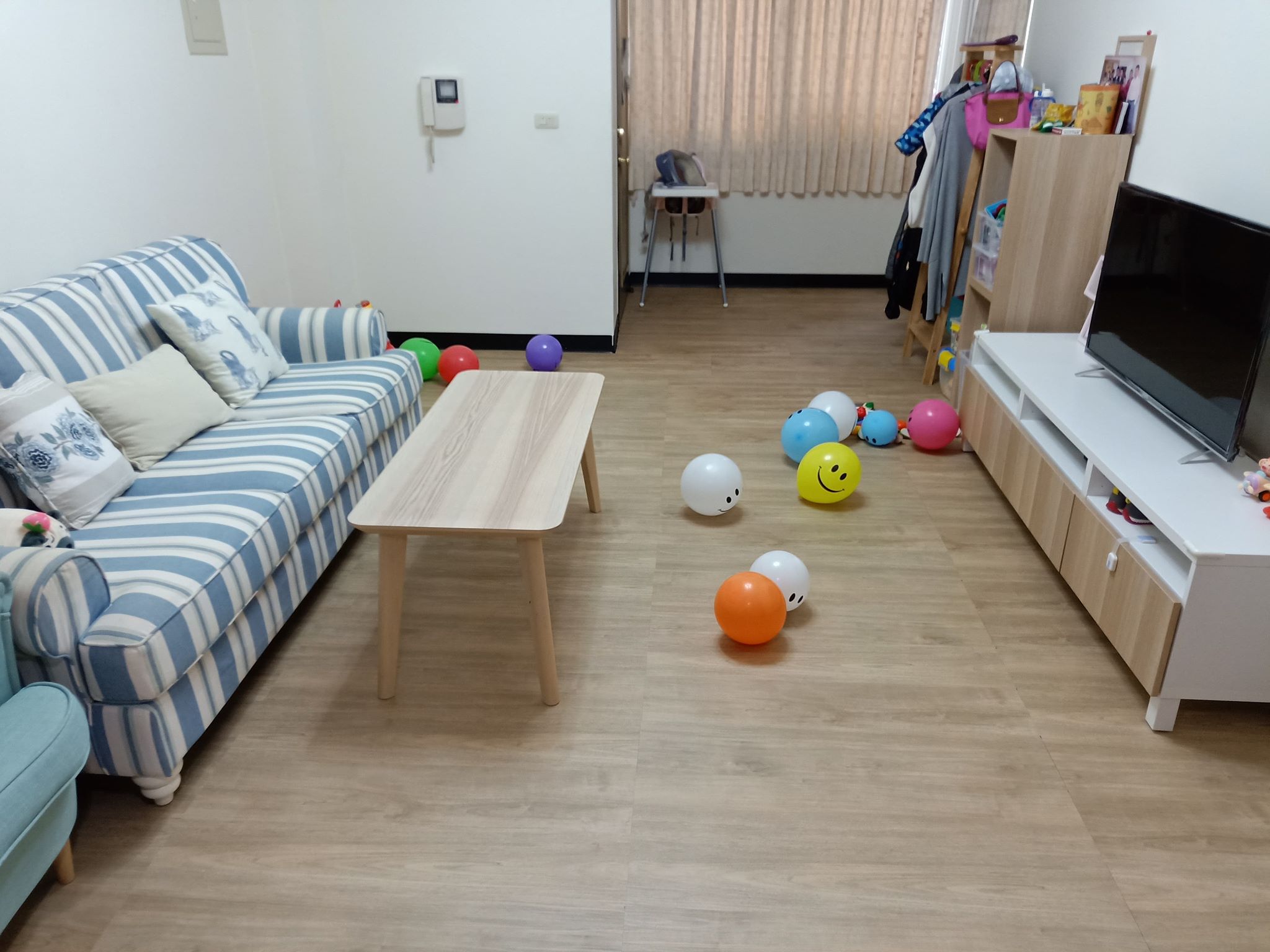 北歐淺橡歐巴地板案例