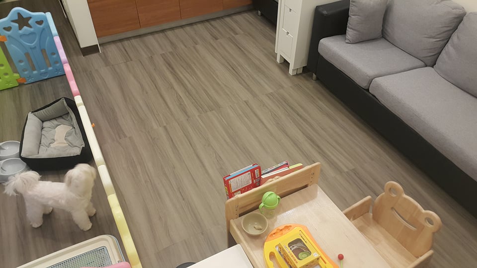 沉穩深橡歐巴地板案例