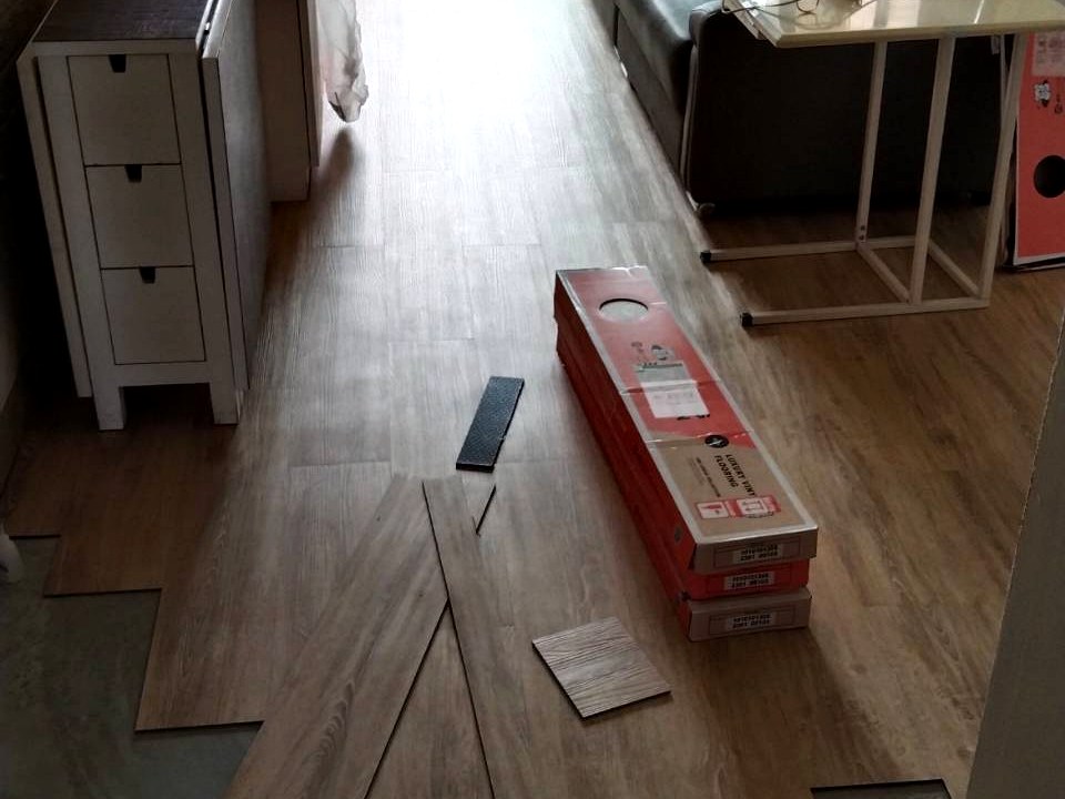 波西米紋歐巴地板案例