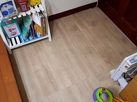 北歐淺橡歐巴地板案例