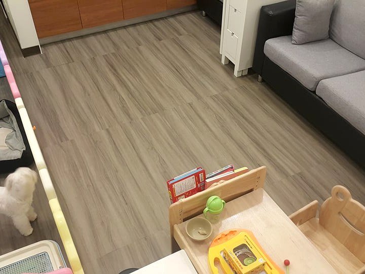 沉穩深橡歐巴地板案例